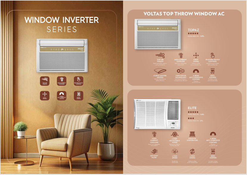 VOLTAS INVERTER WINDOW 